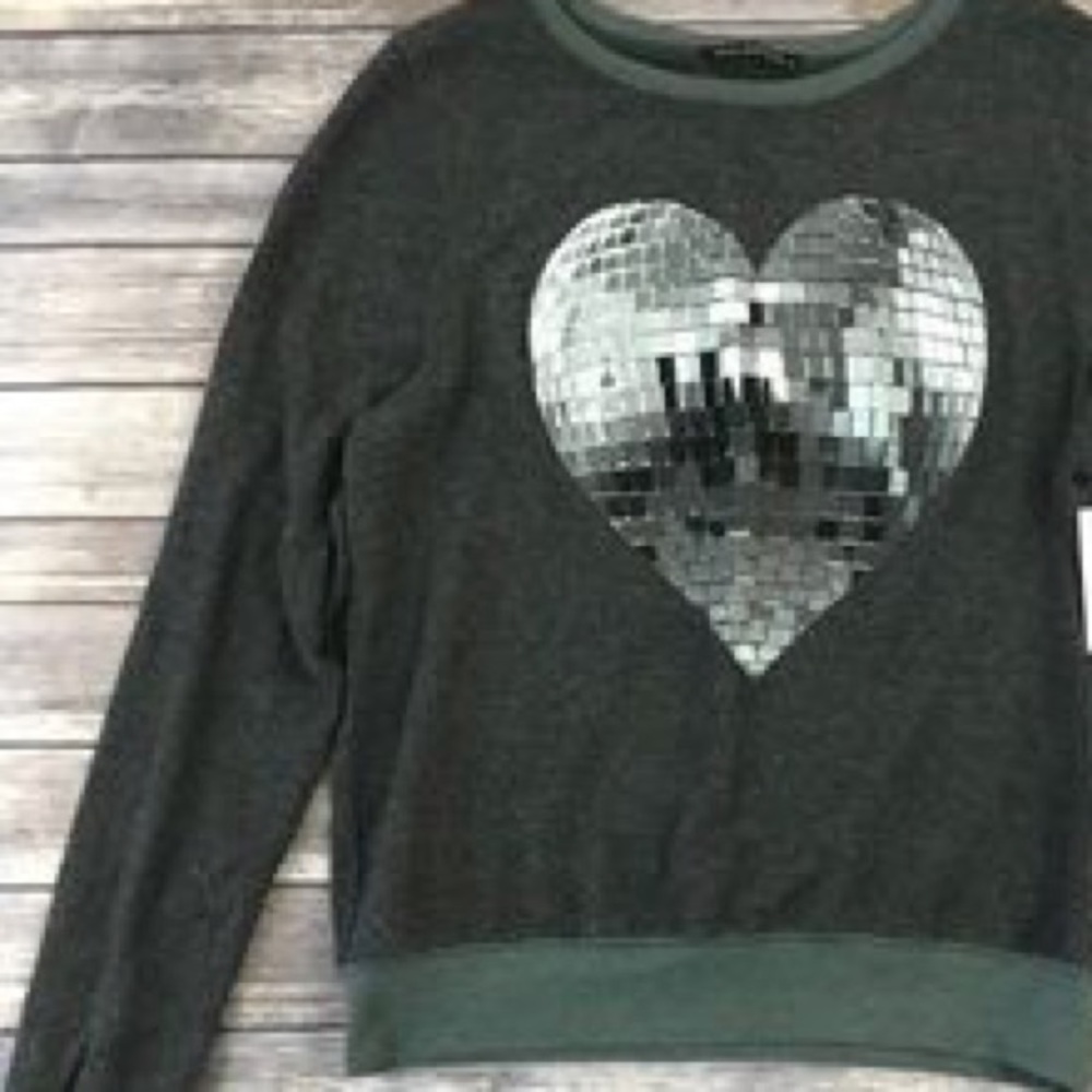 WILDFOX DISCO HEART SHIRT